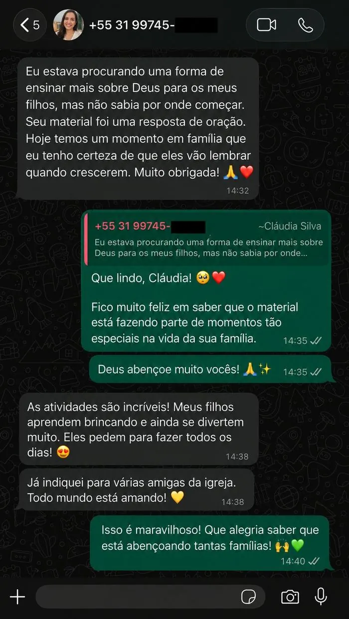 Depoimento de cliente