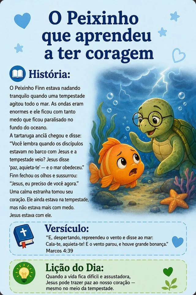 O Peixinho Que Aprendeu a Ter Coragem