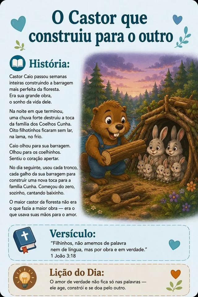 O Castor Que Construiu Para o Outro